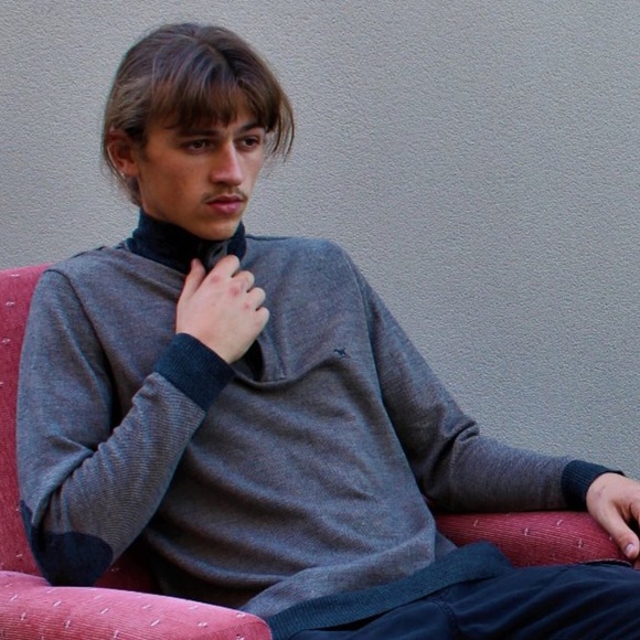 Rodd Gunn Italian Yarn Merino Wool Zip 
